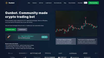 Gunbot - AI tool for Blockchain & Crypto