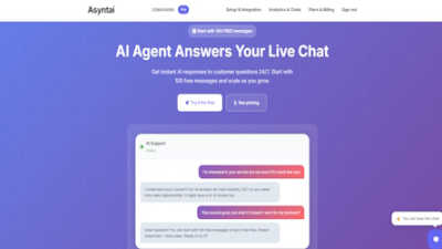 Asyntai - AI tool for Education & Learning