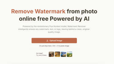 Watermark Remover - AI tool for AI Assistants