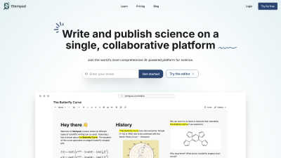 Stempad - AI tool for Content Creation
