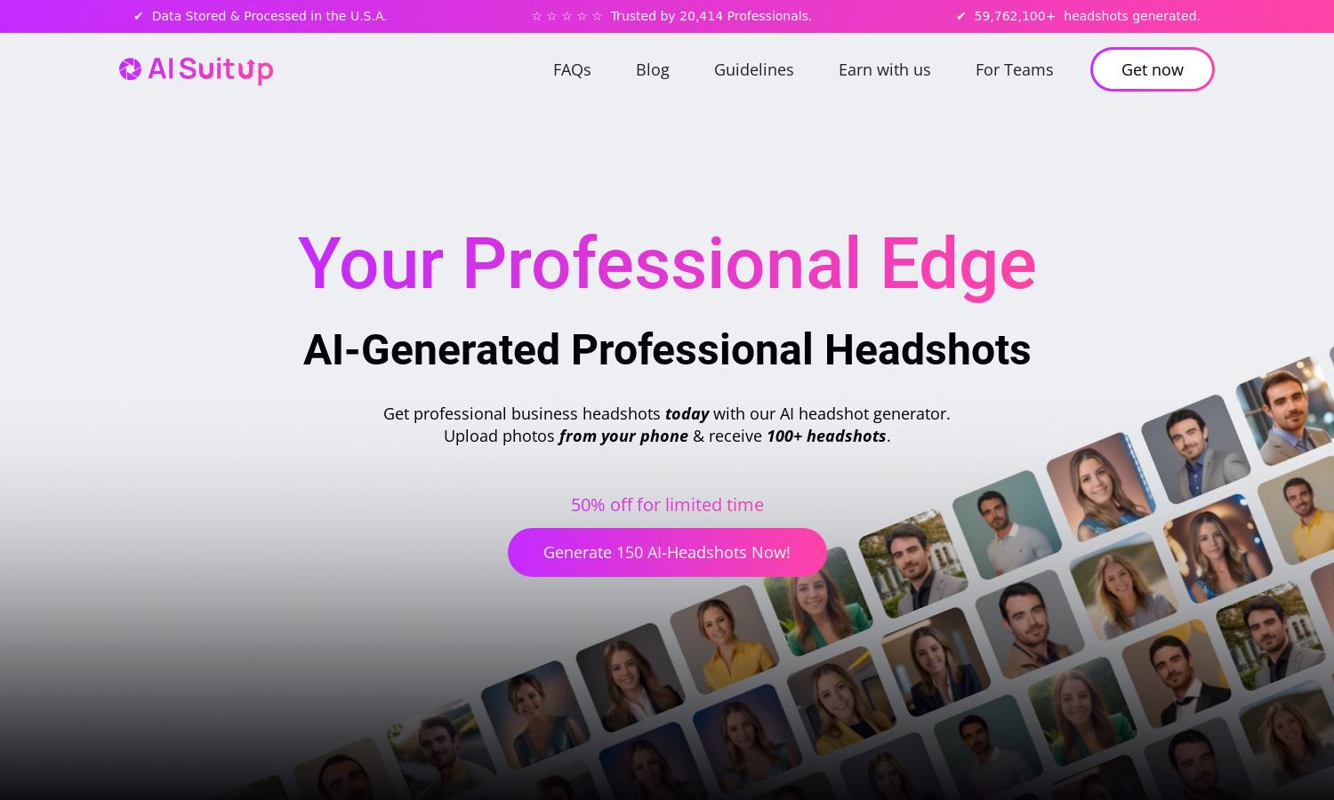 AI SuitUp Website