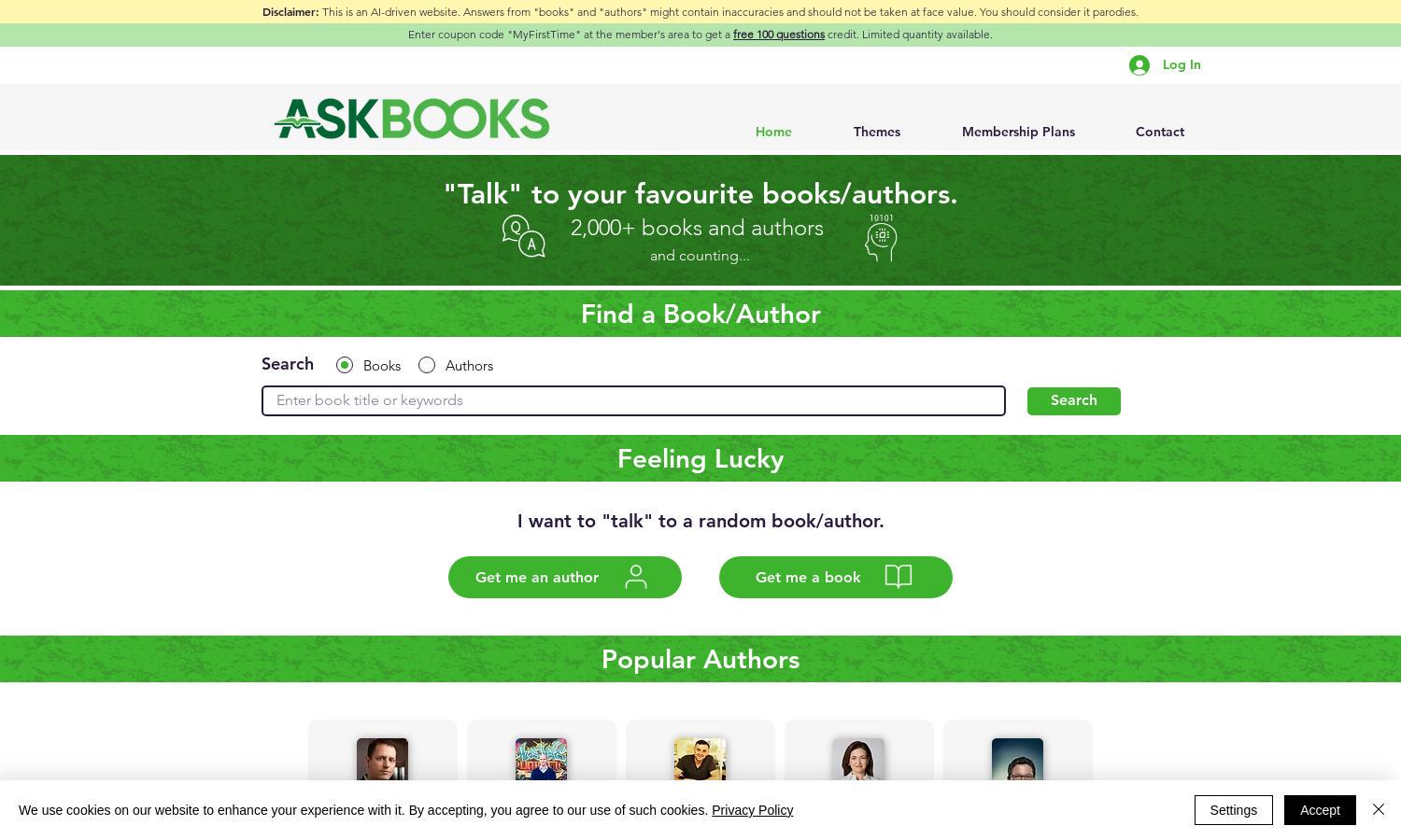 AskBooks Website