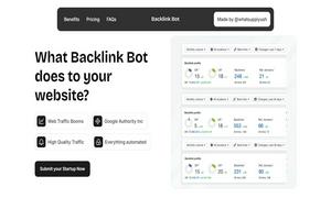 Backlink Bot Website