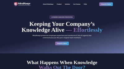 MindKeepr - AI tool for Customer Support
