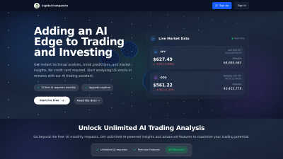 Capital Companion - AI tool for Analytics & Data