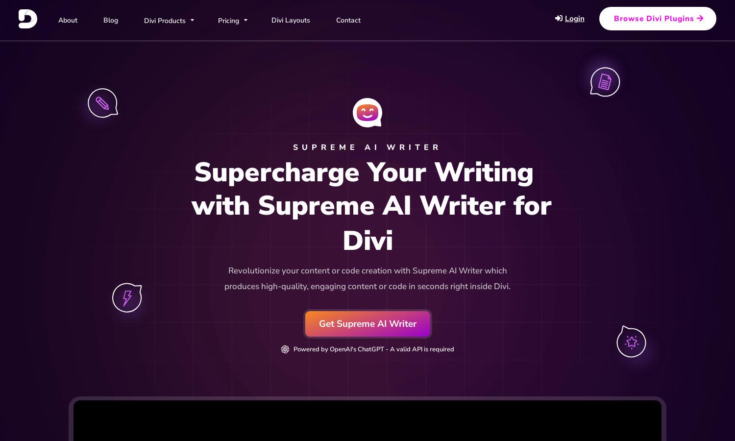 Divi Supreme Website