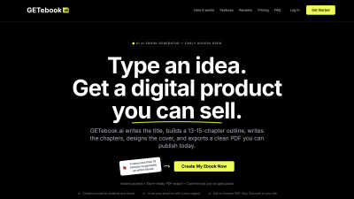 GETebook.ai - AI tool for Business & Finance
