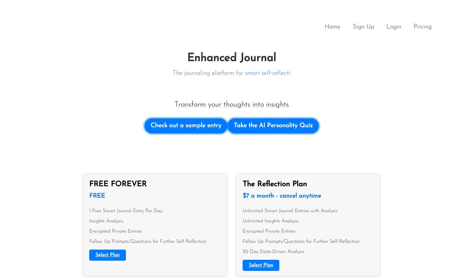 Enhanced Journal Website