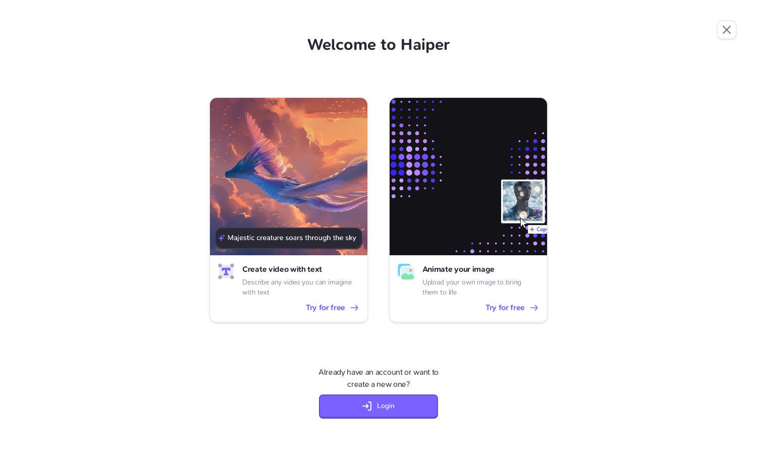 Haiper Website