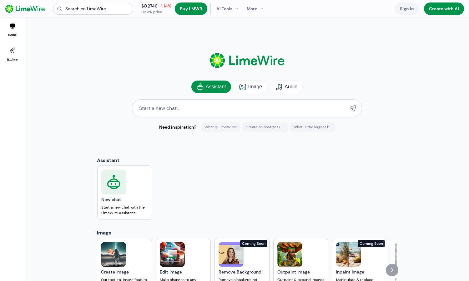 LimeWire Website