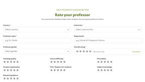 Rate My Professor