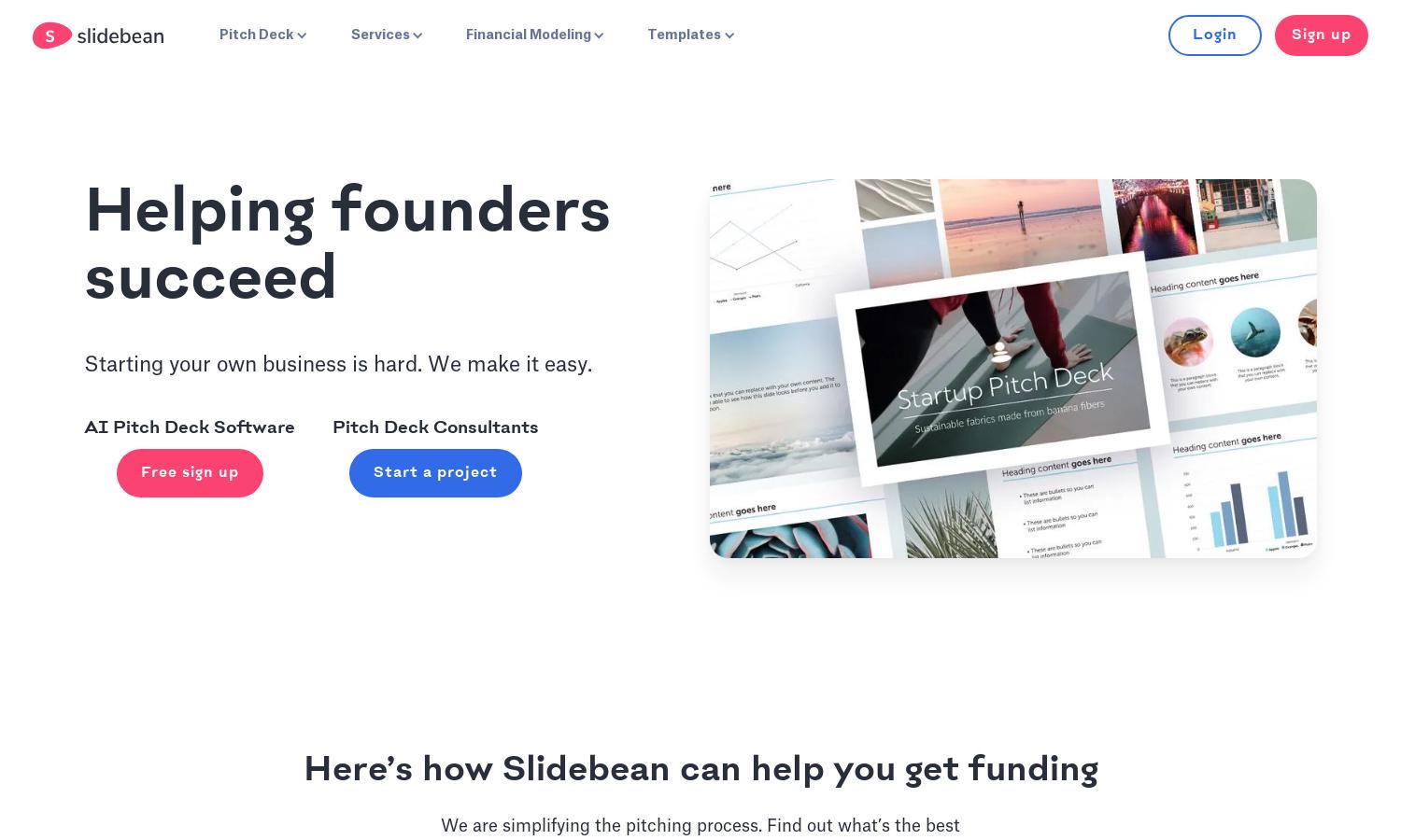 Slidebean Website