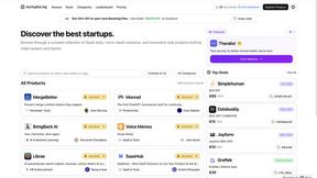 Startup Listing - product for productivity